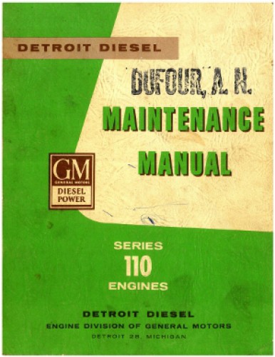 Detroit engine repair manuals service manuals